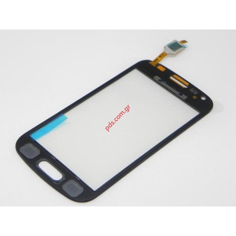 Γνήσιο εξωτερικό τζάμι Samsung S7562 Galaxy S Duos Black Digitazer