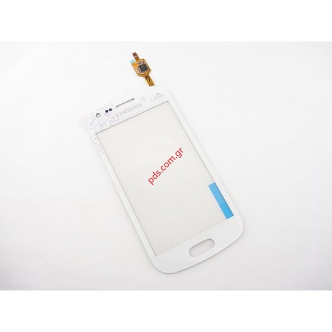 Γνήσιο εξωτερικό τζάμι Samsung S7562 Galaxy S Duos LaFleur White Digitazer σε λευκό χρώμα Γνήσιο εξωτερικό τζάμι Samsung S7562 Galaxy S Duos LaFleur White Digitazer σε λευκό χρώμα