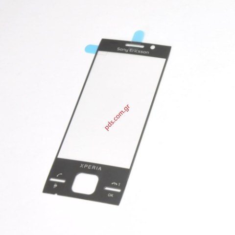 Γνήσιο εξωτερικό τζάμι SonyEricsson Xperia X2 σε μαύρο Len window 