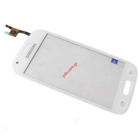 Γνήσιο εξωτερικό τζάμι White Samsung SM-G310 Galaxy Ace Style σε λευκό χρώμα