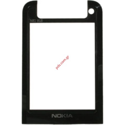 Γνήσιο μαύρο τζαμάκι πρόσοψης Nokia N81 8GB Vanila 1 Brown. Γνήσιο μαύρο τζαμάκι πρόσοψης Nokia N81 8GB Vanila 1 Brown.