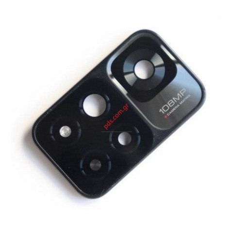 Γνήσιο τζαμάκι κάμερας Xiaomi Redmi Note 11 PRO PLUS 5G W/Frame back camera glass set Bulk