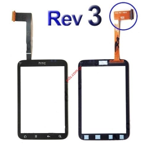 Γνήσιο τζαμάκι με αφή HTC Wildfire S Type G13 (A510E) REV3.0 Touch panel digitizer 
