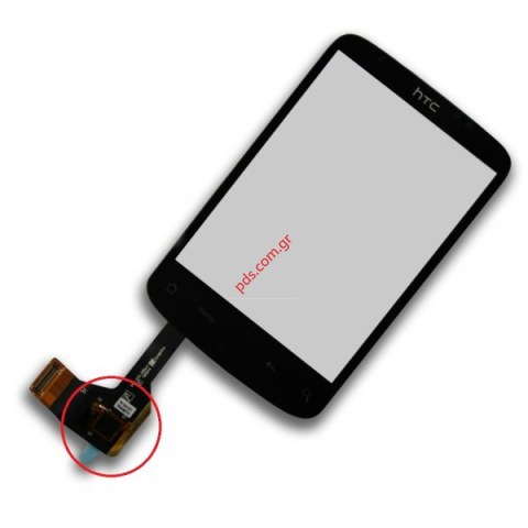 Γνήσιο τζαμάκι με αφή και ταινία HTC Wildfire Google G8 Touch panel digitazer (ΠΡΟΣΟΧΗ: εχει ολοκληρωμένα πάνω στην ταινία)