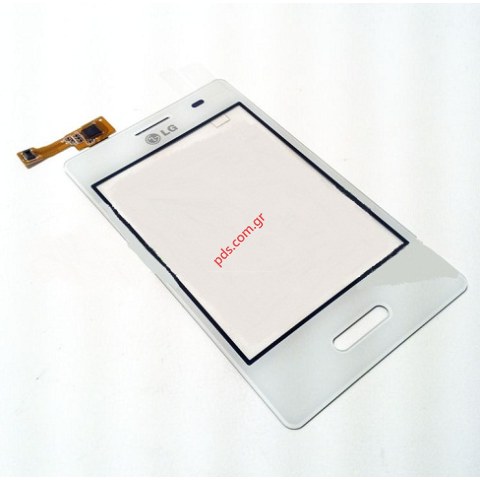 Original window glass LG E430 Optimus L3 II White whith touch digitazer Original window glass LG E430 Optimus L3 II White whith touch digitazer