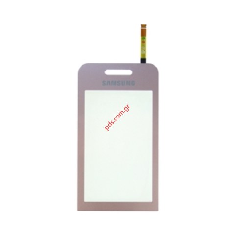 Γνήσιο τζαμάκι με οθόνη αφής Samsung S5230 Star Touch panel Digitazer σε Ροζ χρώμα Γνήσιο τζαμάκι με οθόνη αφής Samsung S5230 Star Touch panel Digitazer σε Ροζ χρώμα