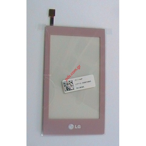 Original LG GT400 len window whith touch screen digitazer in Baby Pink color Original LG GT400 len window whith touch screen digitazer in Baby Pink color