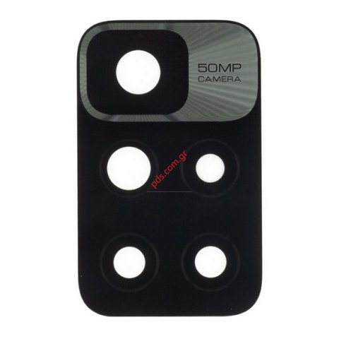 Original Back camera glass Xiaomi Redmi 10 (21061119DG) 50MP Black set