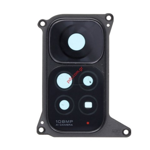 Original Back camera glass Xiaomi Redmi Note 11s 4G Black W/FRAME