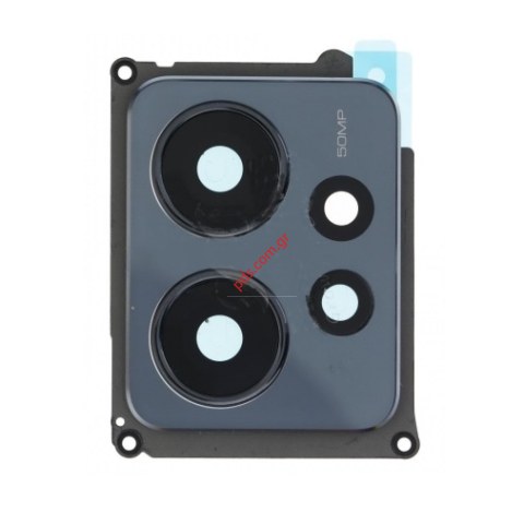 Original back camera glass Xiaomi Redmi Note 12 4G w/Frame Black Bulk