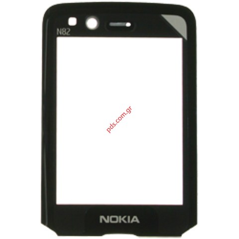 Γνήσιο τζαμάκι πρόσοψης οθόνης Nokia N82 Black σε μαύρο χρώμα Γνήσιο τζαμάκι πρόσοψης οθόνης Nokia N82 Black σε μαύρο χρώμα