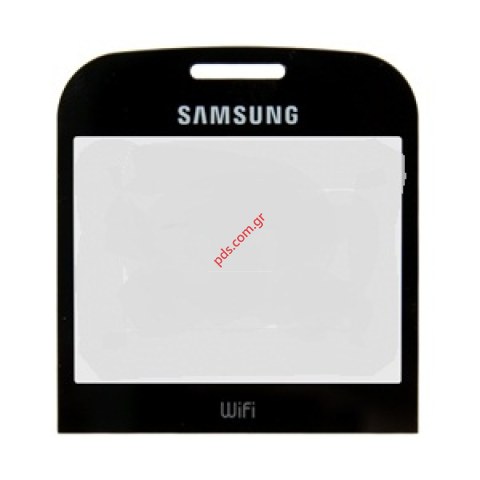 Γνήσιο τζαμάκι πρόσοψης Samsung GT S3350 Ch@t 335 Metallic Black Γνήσιο τζαμάκι πρόσοψης Samsung GT S3350 Ch@t 335 Metallic Black