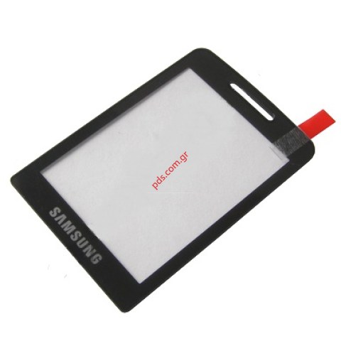Γνήσιο τζαμάκι πρόσοψης Samsung S5610 Black (Metallic Silver) Γνήσιο τζαμάκι πρόσοψης Samsung S5610 Black (Metallic Silver)