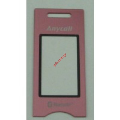 Γνήσιο τζαμάκι πρόσοψης SAMSUNG X830 Pink Γνήσιο τζαμάκι πρόσοψης SAMSUNG X830 Pink