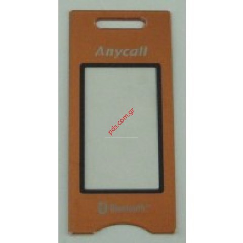 Γνήσιο τζαμάκι πρόσοψης SAMSUNG X830 πορτοκαλί Γνήσιο τζαμάκι πρόσοψης SAMSUNG X830 πορτοκαλί