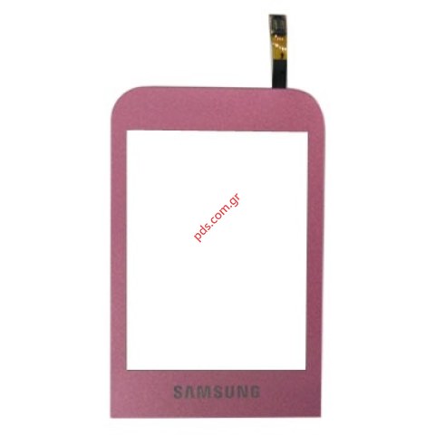 Γνήσιο τζαμάκι Samsung C3300i, C3300K Touch panel window Digitizer σε Ροζ χρώμα Γνήσιο τζαμάκι Samsung C3300i, C3300K Touch panel window Digitizer σε Ροζ χρώμα