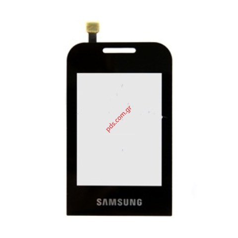 Γνήσιο τζαμάκι Samsung GT C3500 Ch@t350  Touch panel window Digitazer σε μαύρο χρώμα Γνήσιο τζαμάκι Samsung GT C3500 Ch@t350  Touch panel window Digitazer σε μαύρο χρώμα