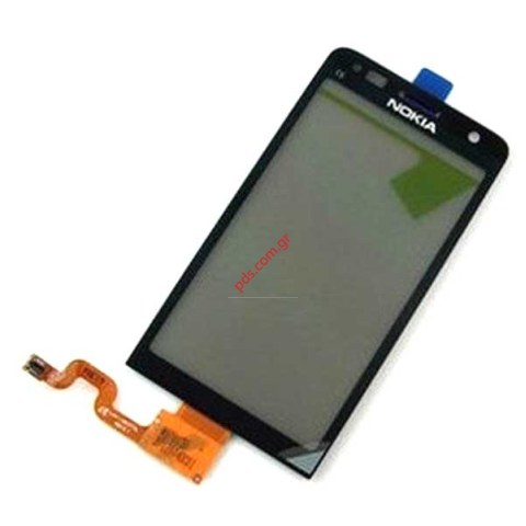 Γνήσιο τζάμι πρόσοψης με την αφή  Nokia C5-04 Touch screen digitazer Black