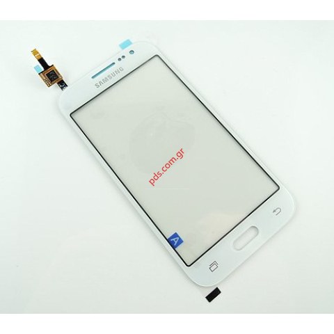 Γνήσιο τζάμι White 1 SIM Samsung SM-G361F Galaxy Core Prime 4G VE σε λευκό χρώμα με την αφή Γνήσιο τζάμι White 1 SIM Samsung SM-G361F Galaxy Core Prime 4G VE σε λευκό χρώμα με την αφή