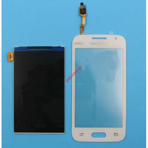 Οθόνη σετ LCD+Touch Samsung galaxy Trend 2 Lite G318 White σε λευκό χρώμα (ΠΕΡΙΛΑΜΒΑΝΕΙ ΤΗΝ ΟΘΟΝΗ TFT  ΚΑΙ ΤΟ ΤΖΑΜΙ ΜΕ ΤΗΝ ΑΦΗ TOUCH SCREEN DIGITIZER) 