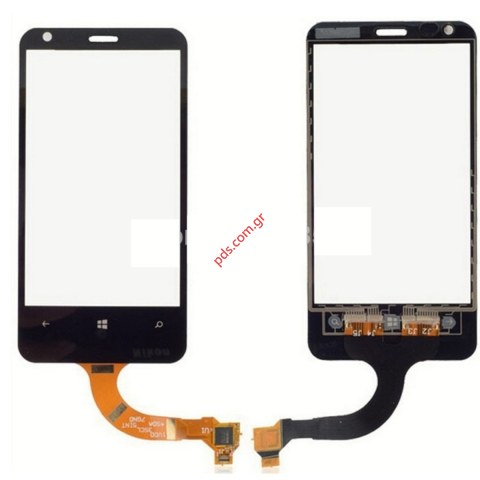 Πρόσοψη με τζάμι (OEM) Nokia Lumia 620 Gorilla Glass 2 με την αφή Πρόσοψη με τζάμι (OEM) Nokia Lumia 620 Gorilla Glass 2 με την αφή