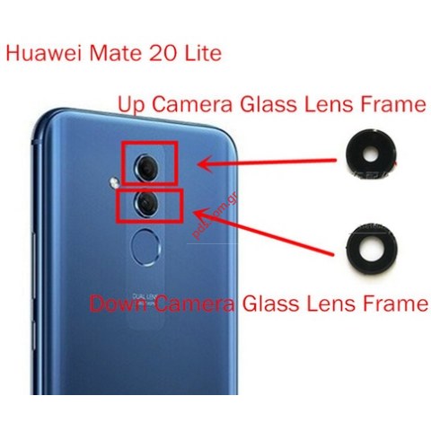 Σετ τζαμάκια πίσω καμερας Huawei Mate 20 LITE set 2 pcs