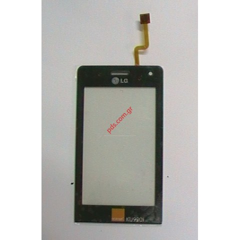 Digitazer touch screen (OEM) for LG KU990 Black with ORANGE Network brand name logo Digitazer touch screen (OEM) for LG KU990 Black with ORANGE Network brand name logo