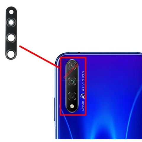 Τζαμάκι πίσω κάμερας Huawei Novat 5T (YAL-L21) Back camera glass Bulk