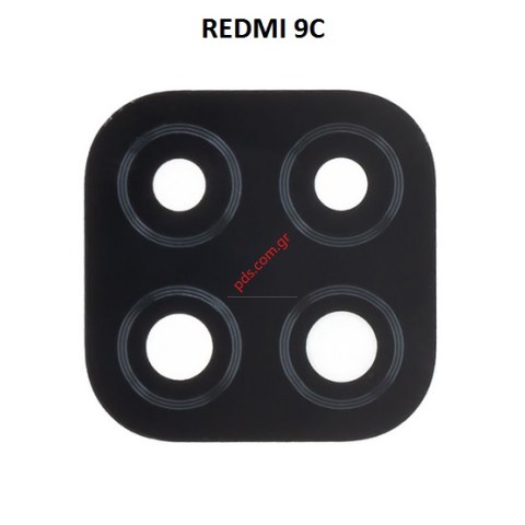 Back camera glass Xiaomi Redmi 9C Black