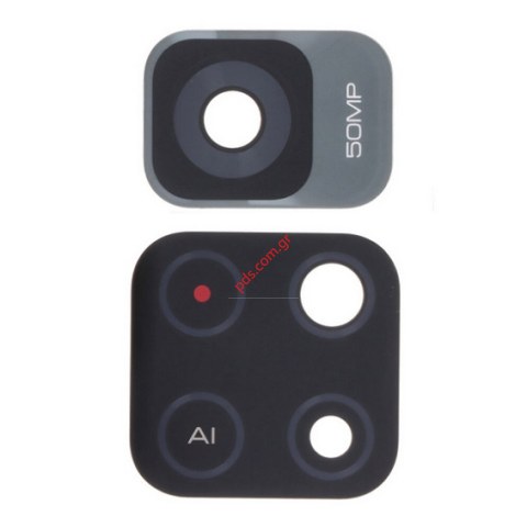 Back camera glass Xiaomi Redmi Note 11T 5G SET 2 PCS Black