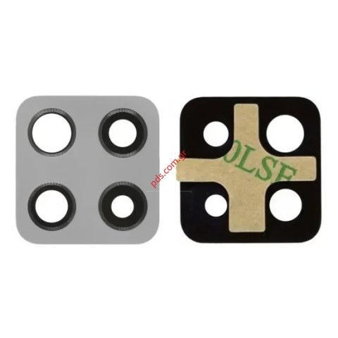 Τζαμάκι σετ πισω Κάμερας Samsung Galaxy A42 5G A426 OEM Grey σε γκρί χρώμα Bulk