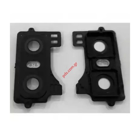 Back camera glass with frame Lg G6 H870 Black Bulk Back camera glass with frame Lg G6 H870 Black Bulk