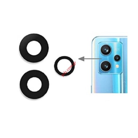 Τζαμάκια πίσω κάμερας σετ Realme 9 PRO PLUS (RMX3392) 3 τεμάχια Bulk