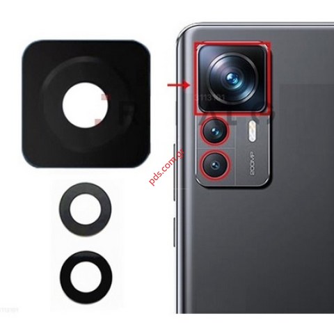 Τζαμάκια πίσω κάμερας Xiaomi 12T Set 3 pcs