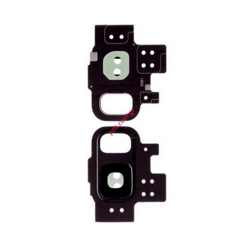 Τζάμι κάμερας Samsung S9 Galaxy G950 Black OEM with frame σε μαύρο χρώμα Bulk