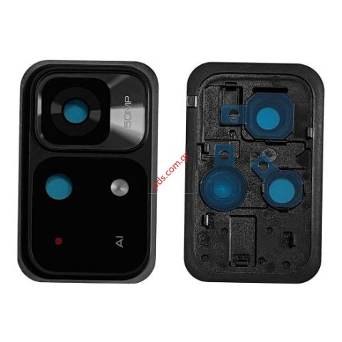 Τζάμι πίσω κάμερας Xiaomi POCO M4 PRO 5G (21091116AG) 50MP με το πλαίσιο w/frame Black Bulk Τζάμι πίσω κάμερας Xiaomi POCO M4 PRO 5G (21091116AG) 50MP με το πλαίσιο w/frame Black Bulk