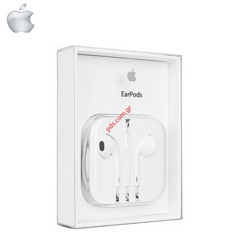 Ακουστικά στέρεο (OEM) EarPods MD827ZMA Retail Pack Box Headset με χειρισμό Remote και Microfone 