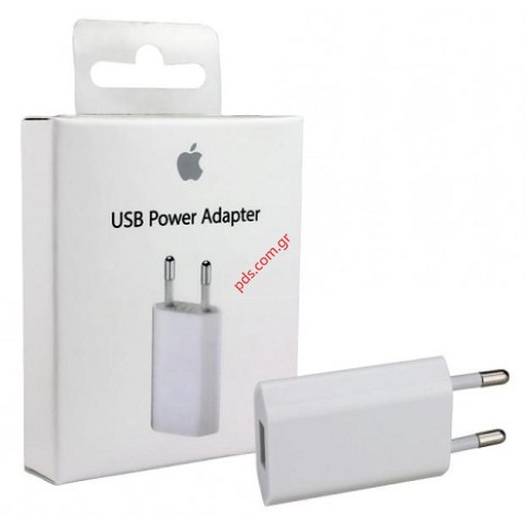 Φορτιστής σπιτιού (OEM) MD813ZM A1400 BOX Mini Charger USB Lightning Blister