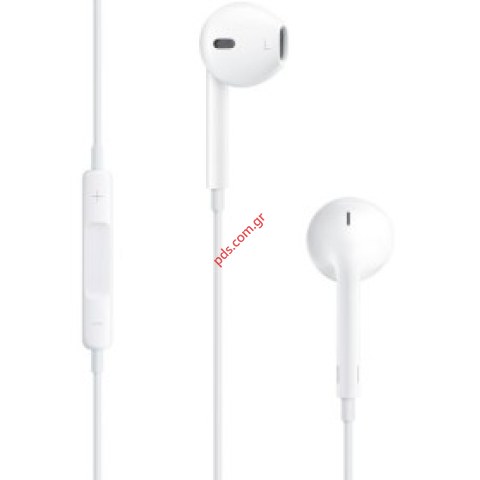 Γνήσια ακουστικά στέρεο Apple MD827ZM/B A1748 Blister Box EarPods με διαχείριση και μικρόφωνο 