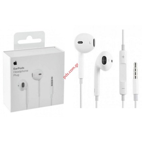 Γνήσια ακουστικά στέρεο iPhone 6s EarPods MNHF2ZM/A (Α1472) 3.5mm Jack Blister
