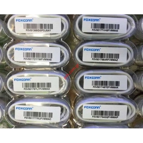 Καλώδιο (OEM) iPhone 5 (MD818ZM/A) Lightning 8 PIN Bulk μεταφοράς δεδομένων και φόρτισης 