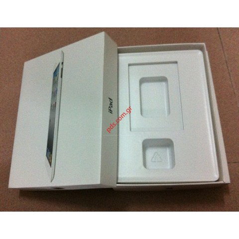Γνήσιο κουτί τηλεφώνου Apple iPad 2 White (άδειο) Original box σε λευκό χρώμα