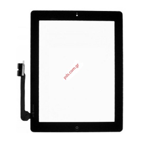 Εξωτερικό τζάμι με αφή Apple iPad 3GN 4G Black glass with touch screen digitazer (W/HOME BUTTON) Εξωτερικό τζάμι με αφή Apple iPad 3GN 4G Black glass with touch screen digitazer (W/HOME BUTTON)