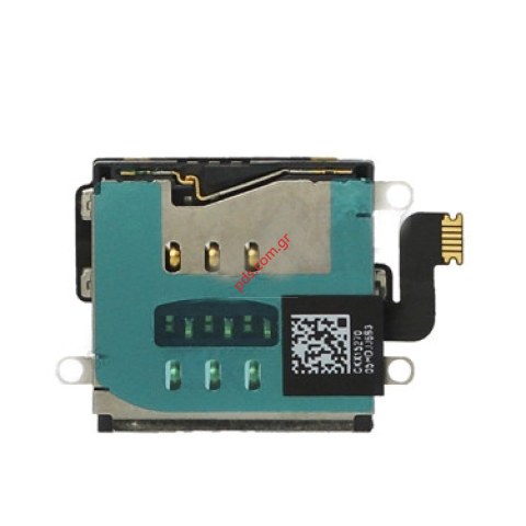 Σύστημα ανάγνωσης κάρτας SIM Card slot Apple iPad 3 slot with flex cable  Σύστημα ανάγνωσης κάρτας SIM Card slot Apple iPad 3 slot with flex cable
