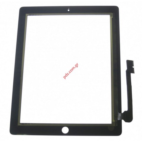 Εξωτερικό τζάμι με την αφή (OEM) Apple iPad 4 Black Wi-Fi glass with touch screen digitazer