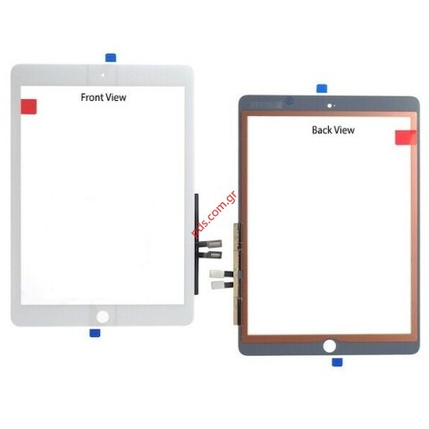 Len (OEM) Apple iPad 6GN A1853 9.7 inch (2018) replacement touch screen glass digitizer White color Len (OEM) Apple iPad 6GN A1853 9.7 inch (2018) replacement touch screen glass digitizer White color