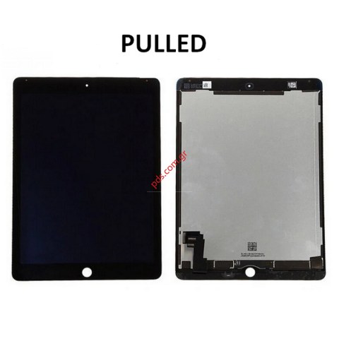 Γνήσια οθόνη PULLED Lcd Apple iPad Air 2 (A1555) Black σε μαύρο χρώμα.