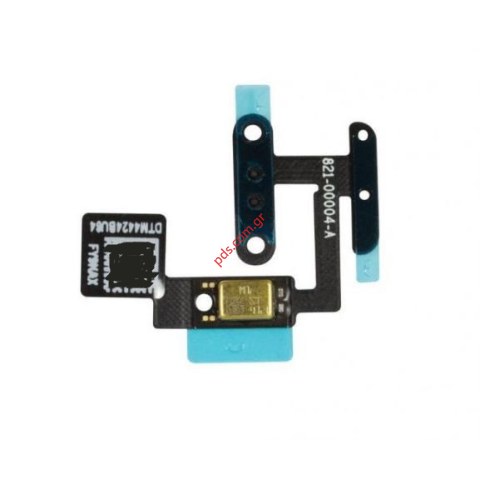 Καλώδιο Flex cable iPad Air 2 με πλήκτρο Power On/Off και μικρόφωνο  Καλώδιο Flex cable iPad Air 2 με πλήκτρο Power On/Off και μικρόφωνο
