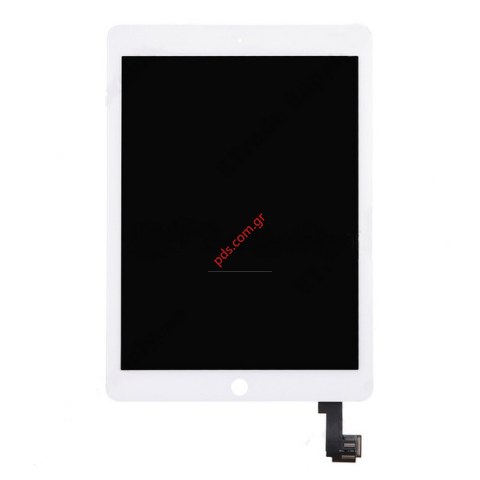 Οθόνη σετ Lcd Apple iPad Air 2 White (A1555/A1567) σε λευκό χρώμα (TOUCH + DISPLAY)