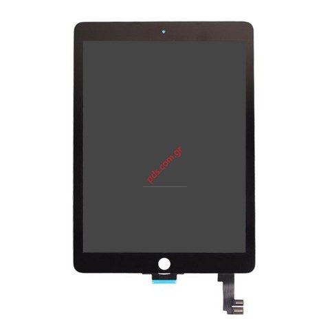 Οθόνη σετ Lcd (OEM) iPad Air 2 Black (A1566/A1567) σε μαύρο χρώμα (TOUCH + DISPLAY)